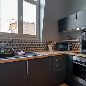 Hypercentre - Superb Cosy Duplex Parking , Lille France